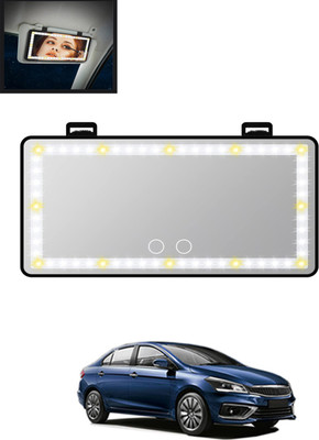 MATIES Manual Vanity Mirror For Maruti Suzuki Ciaz(Interior)