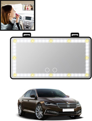 MATIES Manual Vanity Mirror For Skoda Superb(Interior)