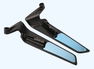 AOWBIKES Manual Rear View Mirror For Honda Universal For Bike(Left, Right)