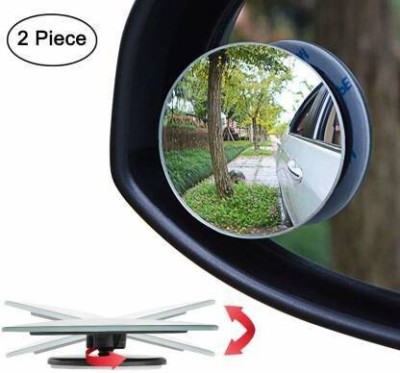 Reyansh Enterprise Manual Blind Spot Mirror For Universal For Car Universal For Car(Left, Right)