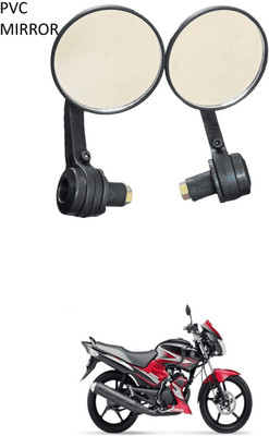 LOVMOTO Manual Rear View Mirror For Hero Splendor Pro(Left, Right)