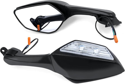Miwings Manual Rear View Mirror For Universal For Bike Universal For Bike(Left, Right)
