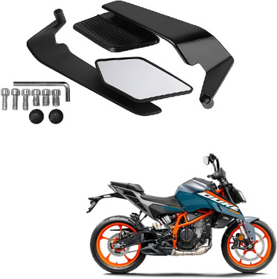 JMA TRADING Manual Rear View Mirror For Universal For Bike Universal For Bike(Left, Right)