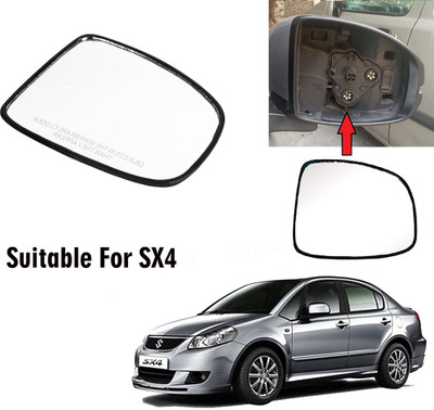Shubh Auto Manual Driver Side, Rear View Mirror For Maruti Suzuki SX4(Exterior, Right)