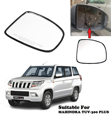 OOLTAH PAHIYA Manual Driver Side, Rear View Mirror For Mahindra TUV-300(Exterior, Right)