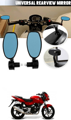 GONAMA Manual Dual Mirror For Honda Universal For Bike(Interior)