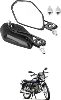 LOVMOTO Manual Vanity Mirror For Hero Splendor Pro(Interior)