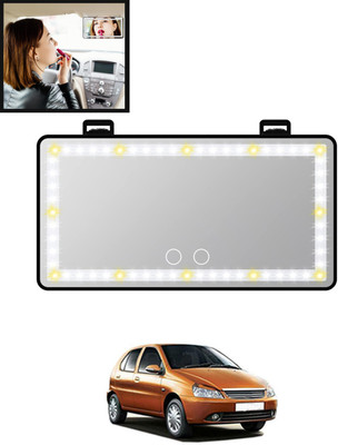 MATIES Manual Vanity Mirror For Tata Indica(Interior)