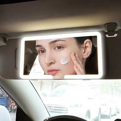 Vishbin Manual Vanity Mirror For Hyundai 1 Series(Interior)
