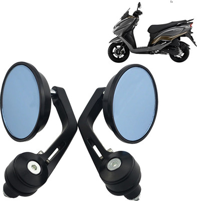 Pious Manual Rear View Mirror For Suzuki Universal For Bike(Left, Right)