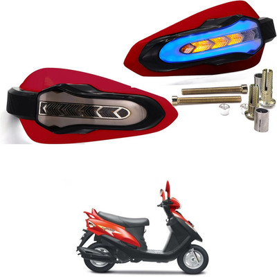 LOVMOTO Front, Rear LED Indicator Light for Mahindra Flyte(Multicolor)