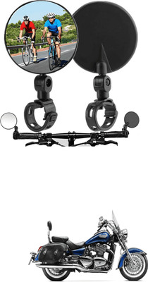 LOVMOTO Manual Rear View Mirror For Honda CB Shine(Left, Right)