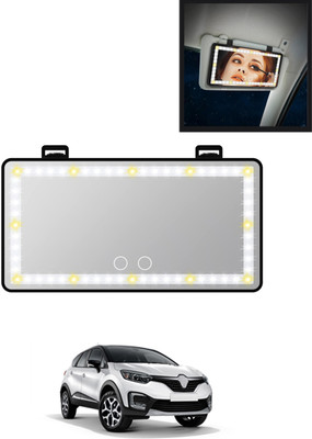 AYW Manual Vanity Mirror For Renault Universal For Car(Interior)