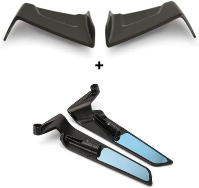 VermsBikers Manual Rear View Mirror For Universal For Bike Universal For Bike(Left, Right)