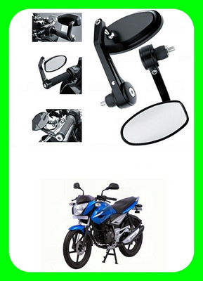 Atonyak Manual Blind Spot Mirror For Bajaj Universal For Bike(Exterior)