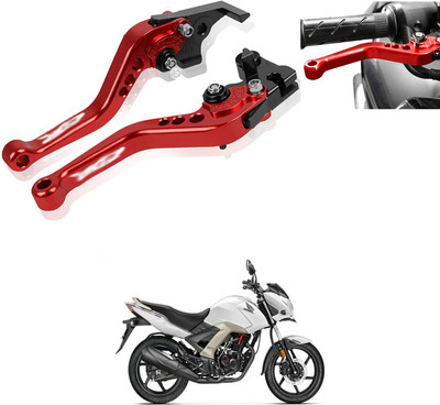LOVMOTO Universal CNC Aluminum Alloy Motorcycle Modificatin Double Disc Brake Lever S33 Bike Clutch Cover