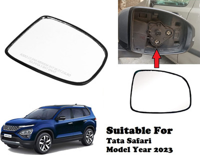 OOLTAH PAHIYA Manual Driver Side, Rear View Mirror For Tata Safari(Exterior, Right)