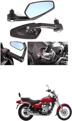 LOVMOTO Manual Rear View Mirror For Bajaj Avenger 220 DTS-i(Left, Right)