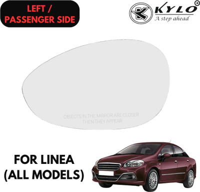 KYLO Manual Passenger Side, Rear View Mirror For Fiat Linea(Exterior, Left)