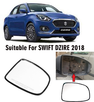 GS Grow n Shine Manual Driver Side, Rear View Mirror For Maruti Suzuki Swift Dzire(Exterior, Right)
