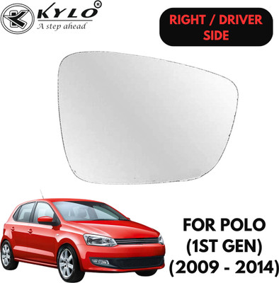 KYLO Manual Driver Side, Rear View Mirror For Volkswagen Polo(Exterior, Right)