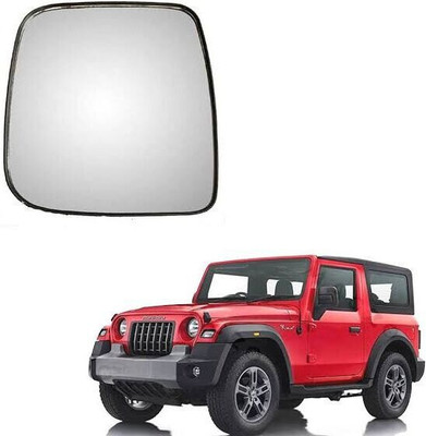 KING AUTO Manual Remote Rear View Mirror, Passenger Side For Mahindra Thar(Left, Exterior)