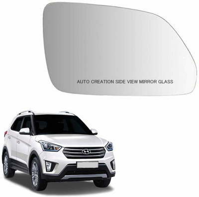 KING GENUNE Manual Remote Rear View Mirror, Driver Side For Hyundai Creta(Right, Exterior)
