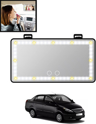 MATIES Manual Vanity Mirror For Tata Manza(Interior)