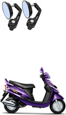 PRTEK Manual Rear View Mirror For Mahindra Rodeo RZ(Left, Right)