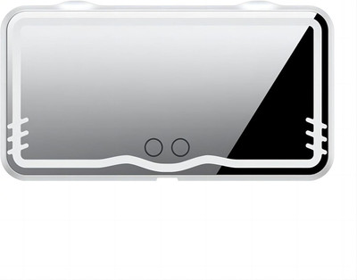 LAVITRA Manual Vanity Mirror For Universal For Car Universal For Car(Interior)