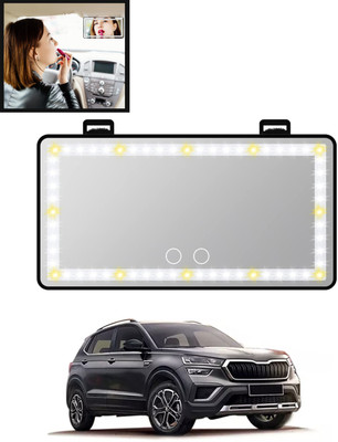 MATIES Manual Vanity Mirror For Skoda Universal For Car(Interior)