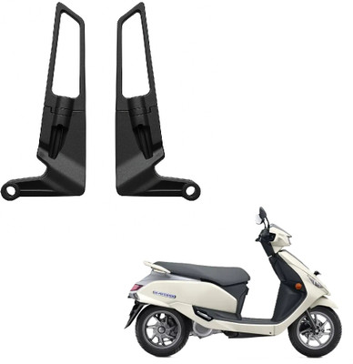 JMA TRADING Manual Rear View Mirror For Suzuki Universal For Bike(Right, Left)