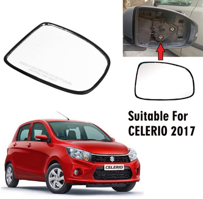 OOLTAH PAHIYA Manual Driver Side, Rear View Mirror For Maruti Suzuki Celerio(Exterior, Right)