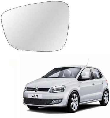 KING GENUINE Manual Remote Rear View Mirror, Passenger Side For Volkswagen Polo, Vento(Left, Exterior)