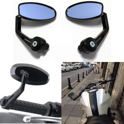 LOVMOTO Manual Rear View Mirror For Hero Splendor Plus(Left, Right)