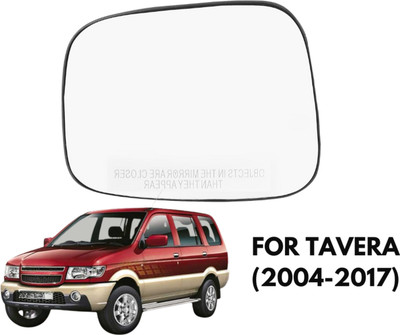 KYLO Manual Passenger Side, Rear View Mirror For Chevrolet Tavera(Exterior, Left)