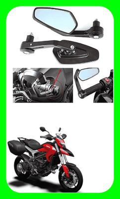 Atonyak Manual Rear View Mirror For Hero Hunk(Left, Right)