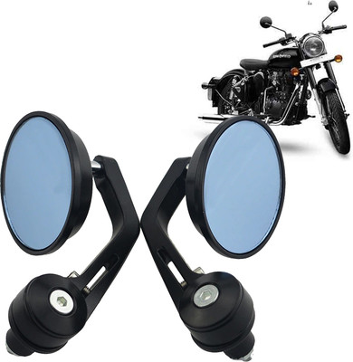 DvineAutoFashionZ Manual Rear View Mirror For Royal Enfield Classic 350(Left, Right)