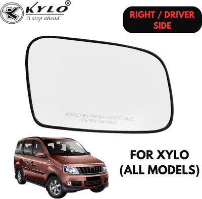 KYLO Manual Driver Side, Rear View Mirror For Mahindra Xylo(Exterior, Right)