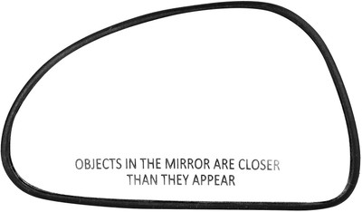 RMC Manual Rear View Mirror, Passenger Side For Maruti Suzuki Alto 800(Left, Exterior)