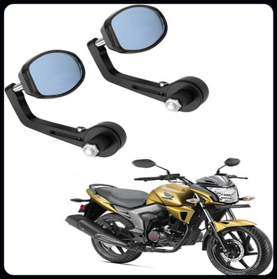 Vtrust Manual Rear View Mirror, Driver Side For Honda CB Twister(Right, Left)