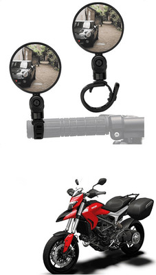 LOVMOTO Manual Rear View Mirror For Hero Hunk(Left, Right)