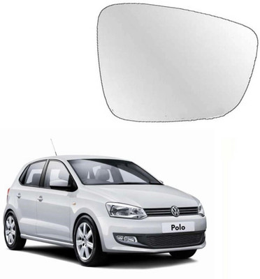 KING GENUINE Manual Remote Rear View Mirror, Driver Side For Volkswagen Polo, Vento(Exterior, Right)