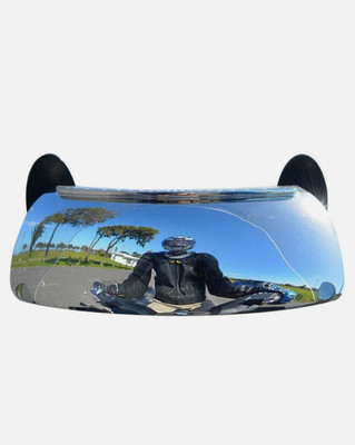 VermsBikers Manual Blind Spot Mirror For Universal For Bike Universal For Bike(Center)