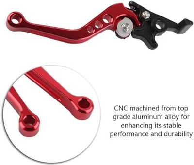 LOVMOTO Universal CNC Aluminum Alloy Motorcycle Modificatin Double Disc Brake Lever S103 Bike Clutch Cover