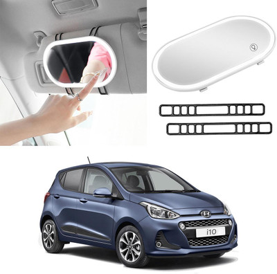 Oshotto Power Vanity Mirror For Hyundai i10(Interior)