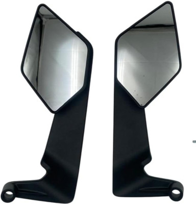 BIKEBLOOM Manual Rear View Mirror For Universal For Bike Universal For Bike(Left, Right)