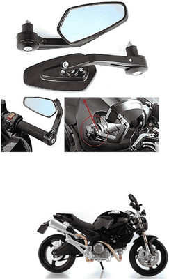 LOVMOTO Manual Rear View Mirror For TVS Max 4R(Left, Right)