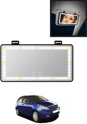 AYW Manual Vanity Mirror For Tata Vista(Interior)