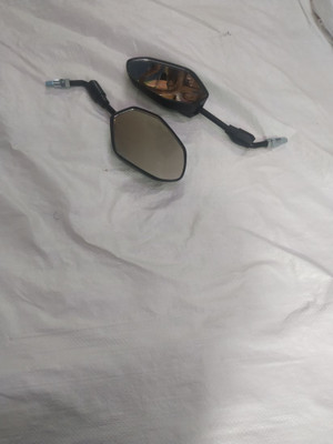 Nksales Manual Rear View Mirror For Honda CB Shine(Exterior)